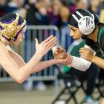Erikson and Evergreens Maricella Rodriguez.(Photo by John Fisken)