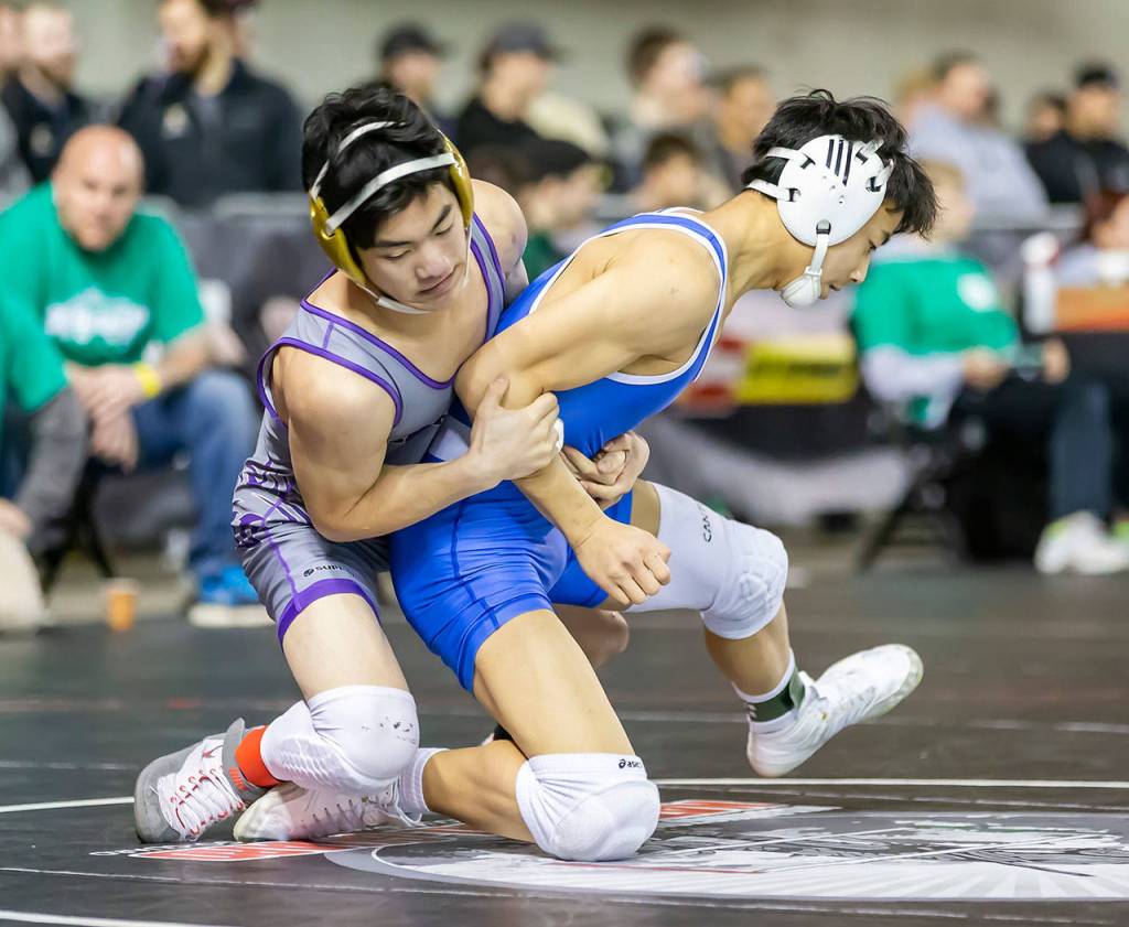 Photos: Oak Harbor, Coupeville compete at state meet / Wrestling