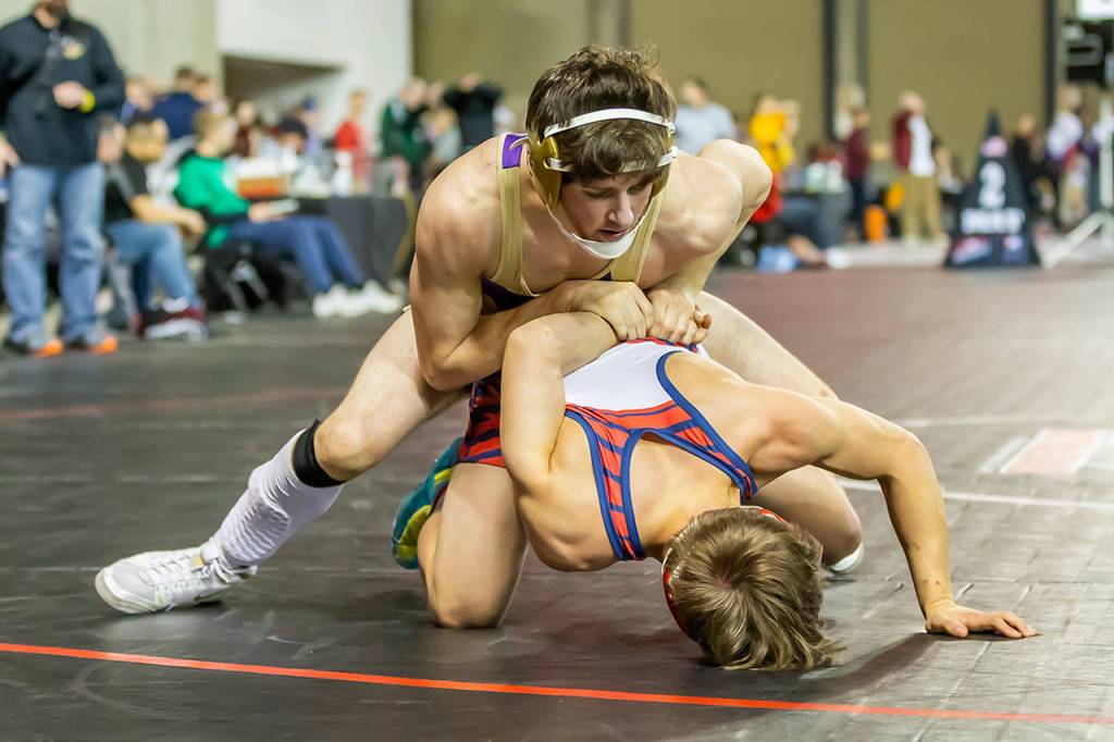 McBride and Wilsons Chayse Lydy.(Photo by John Fisken)