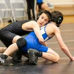 Jason Smith gets ready to begin a round against Cascade.(Photo by John Fisken)