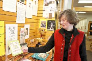 Library display recognizes accomplishments of local women