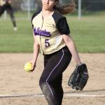 Starting pitcher Cierra LeGendre is one of the returning players for the Oak Harbor softball team. (Photo by John Fisken)