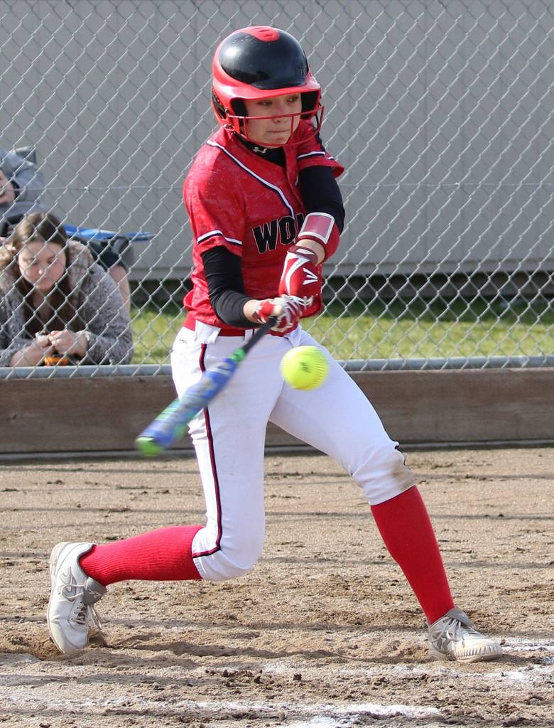 Coupevilles Scout Smith takes a cut against the Wildcats.(Photo by John Fisken)