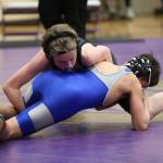 Gabe Paridiso, top, tries to turn his opponent.(Photo by John Fisken)