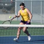 Oak Harbors Olivia Lerch volleys for the Wildcats.(Photo by John Fisken)