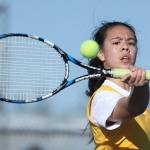 Wildcats nip Falcons / Tennis