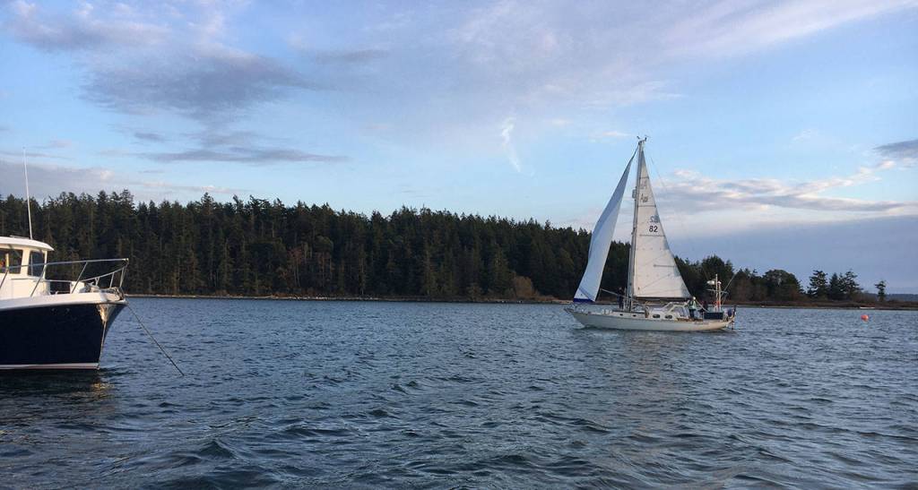 Sojourn wraps up its race last Thursday.(Photo by Dave Steckman)