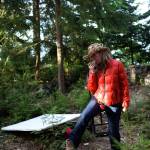 While filming the Amazon series Sounds of Freedom around Oak Harbor and other Whidbey locations, Holly Chadwick spent a lot of time communicating with her film crew. The series is about two veterans of two different wars living with post-traumatic stress disorder. (Photo provided)