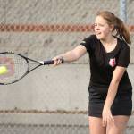 Abby Mulholland goes on the attack.(Photo by John Fisken)