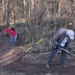 Volunteers get jump on improving trails