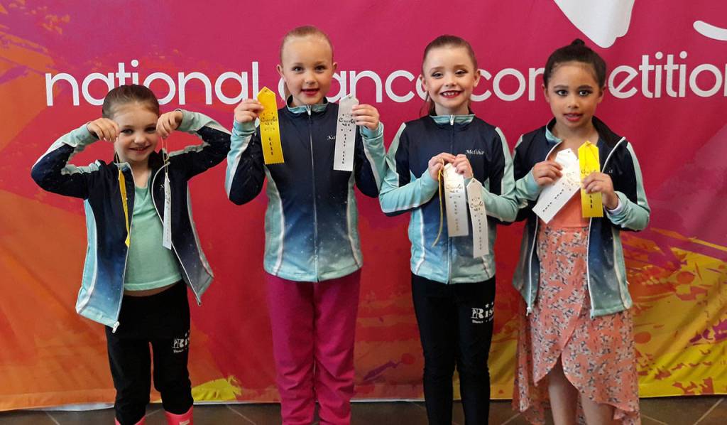 Avery Hunt, Katrin Kurganov, Maliha Breaux and Ariella Miguel. (Submitted photo)