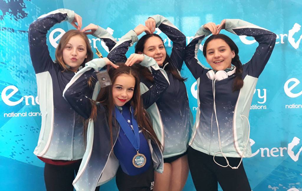 Back row: Harmony Wertz, Emma Rosser and Olivia Rosser; front, Lindy Reagan. (Submitted photo)