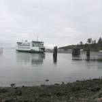 (Photo by Jessie Stensland / Whidbey News-Times)                                The ferry for the run between Port Townsend and Coupeville enters Keystone Harbor Monday afternoon. The harbor is known for being difficult on the vessels.