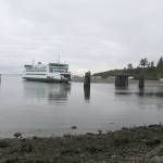 (Photo by Jessie Stensland / Whidbey News-Times)                                The ferry for the run between Port Townsend and Coupeville enters Keystone Harbor Monday afternoon. The harbor is known for being difficult on the vessels.