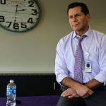 During a public meeting last year, WhidbeyHealth Chief Financial Officer Ron Telles explains the need for a government loan to help finance numerous maintenance projects that were deferred for years. Last week, Telles was named WhidbeyHealth interim CEO after Geri Forbes resigned. (Photo by Patricia Guthrie/Whidbey News Group)