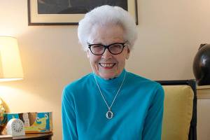 New centenarian enjoys a big birthday bash