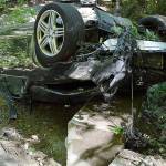 Man’s injuries minor after he goes over cliff