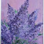 Above is one of Dottie Sanders paintings that will be featured at the show.