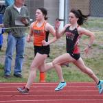 Mallory Kortuem qualifies for the finals in the 400 meters.(Photo by John Fisken)