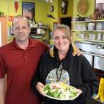 Chris and Jessie Abrahamson. Photo by Laura Guido/Whidbey New-Times