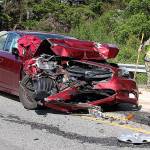 3 transported in head-on accident