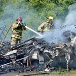 Fire destroys fifth wheeler