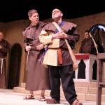 In the play, Incorruptible, Chris Kehoe, shines in the starring role of Jack, a never-do-well peasant that sets a rural monastery down the road of questionable redemption. David Jackson stars as Brother Martin.
