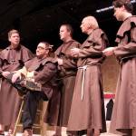 Whidbey Playhouse presents Incorruptible June 7-23. Taking place in a monastery in France some 800 years ago, the play stars David Jackson, far left, Chris Kehoe, Eric George, Kevin Wm. Meyer and Warren Rogers.