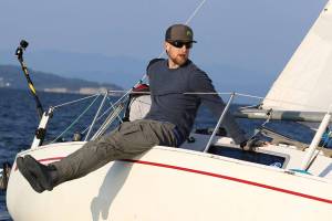 Wind Warrior, skippered by Dean Vandament, takes 1st / Sailing