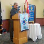 Steve Schwalbe delivers his acceptance speech. (Photo provided)