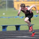 Coupevilles Danny Conlisk set three new school track records this spring. (Photo by John Fisken)