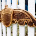 Garry oak wood takes new forms