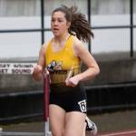 Photo courtesty of PLU Athletics                                Oak Harbors Jenna Cooley ran for the PLU track team this spring.