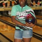 Victorya White bowled in the national youth championship tournament last week. (Photo by Jim Waller/Whidbey News-Times)