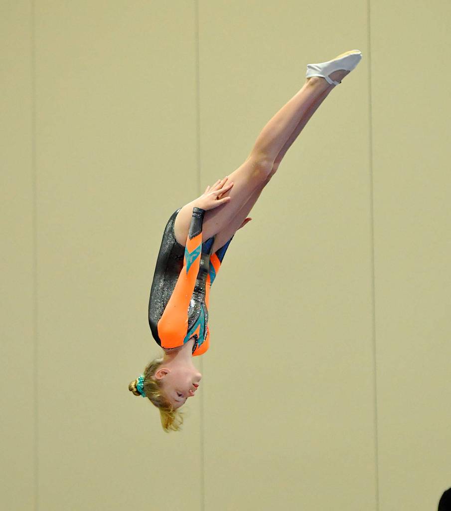 Allison Lovett from Ground Zero competes in the national tournament last weekend.(Submitted photo)