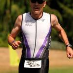 Bob Thome, shown here competing in 2016, will participate in his 20th Whidbey Island Triathlon this weekend. (Submitted photo)