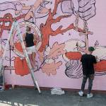 Mural project turning bare walls into lively art | Corrected