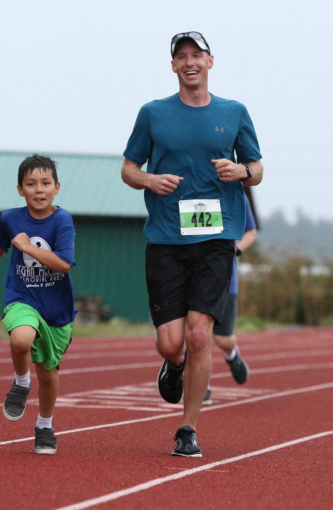 Jonathan McClellan, Oak Harbor: sixth, 10K.(Photo by John Fisken)
