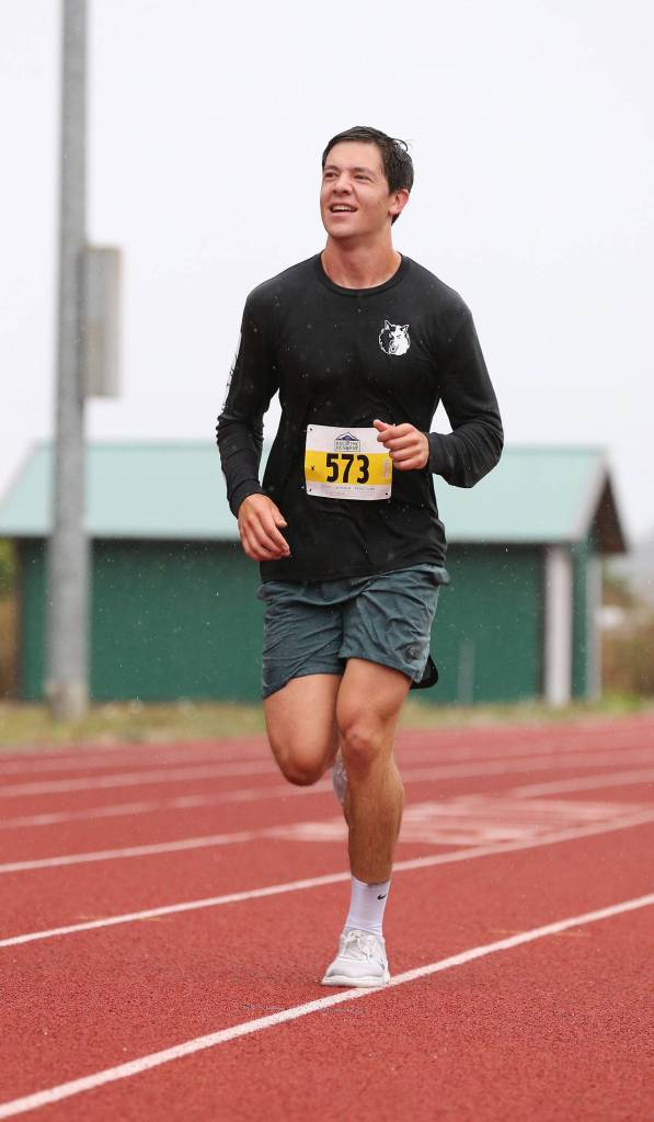 William Nelson, Coupeville: third, 5K.(Photo by John Fisken)