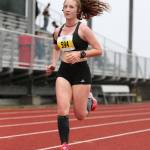 Sophia Morgan, Langley: Fifth (first among females), 5K.(Photo by John Fisken)