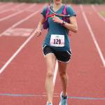 Katie Steffl, Seattle: seventh (first among women), marathon.(Photo by John Fisken)