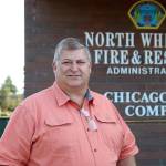 Tim Lemon is the new fire chief at North Whidbey Fire and Rescue. Photo by Laura Guido/Whidbey News-Times