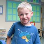 Deacon Dipzinksi, 5                                <strong>How do you feel about starting kindergarten?</strong>                                Scared.                                 <strong>Are you excited?</strong>                                No.                                 <strong>What are you scared of? </strong>                                I just like my old school.                                 <strong>What are some things you think youll do in kindergarten? </strong>                                Math … play games … homework.