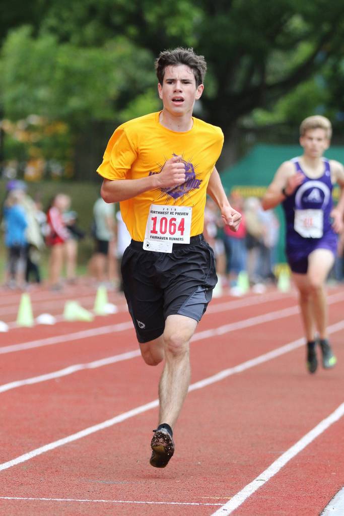 Oak Harbors Cooper Billiter. (Photo by John Fisken)