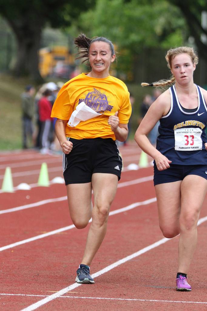 Oak Harbors Jaelyn OHara. (Photo by John Fisken)