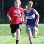 Ethan Bazar, left.(Photo by John Fisken)