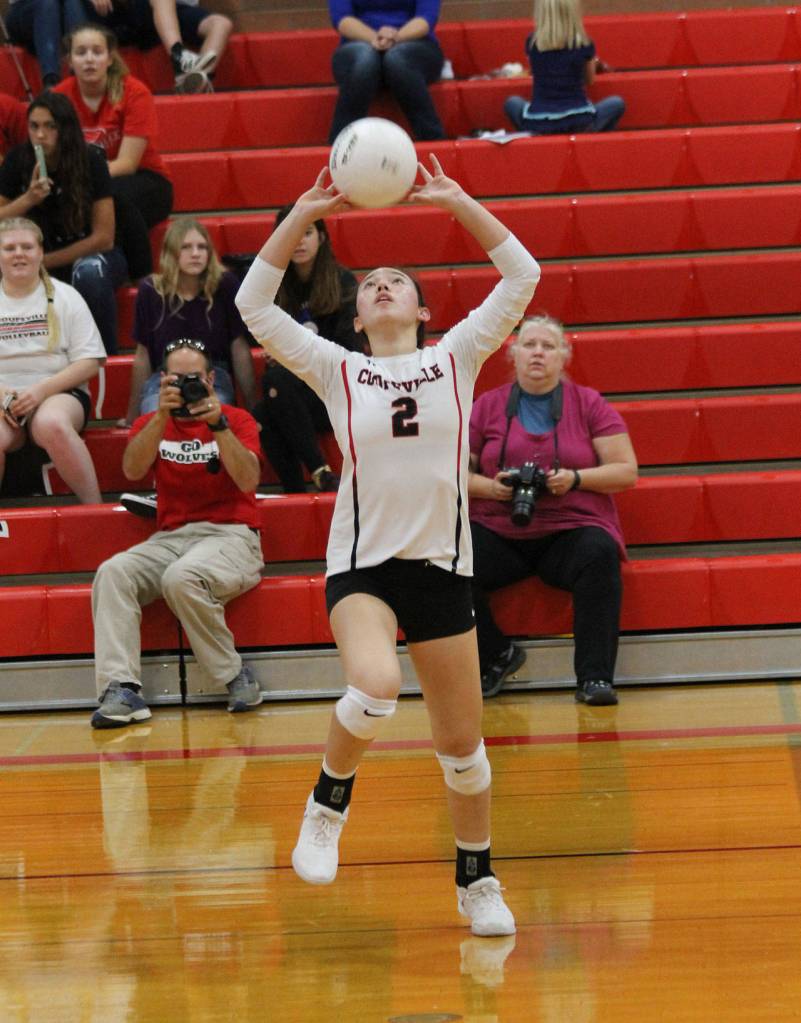 Scout Smith sets up the Coupeville offense.(Photo by Jim Waller/Whidbey News-Times)