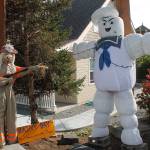 Maps to the Scarey-Crow Trail can be picked up at the Chamber of Commerce or the Coupeville Library.