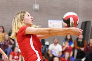 Photos: Wolves take on NCA / Middle school volleyball