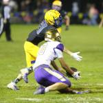 Matt Kelley scoops up a pass in front of Ferndales Jonathan Salazar.(Photo by John Fisken)